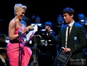 Hannah Waddingham & Jonathan Groff Photo