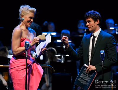Hannah Waddingham & Jonathan Groff Photo