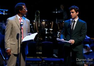 Clark Peters & Jonathan Groff Photo