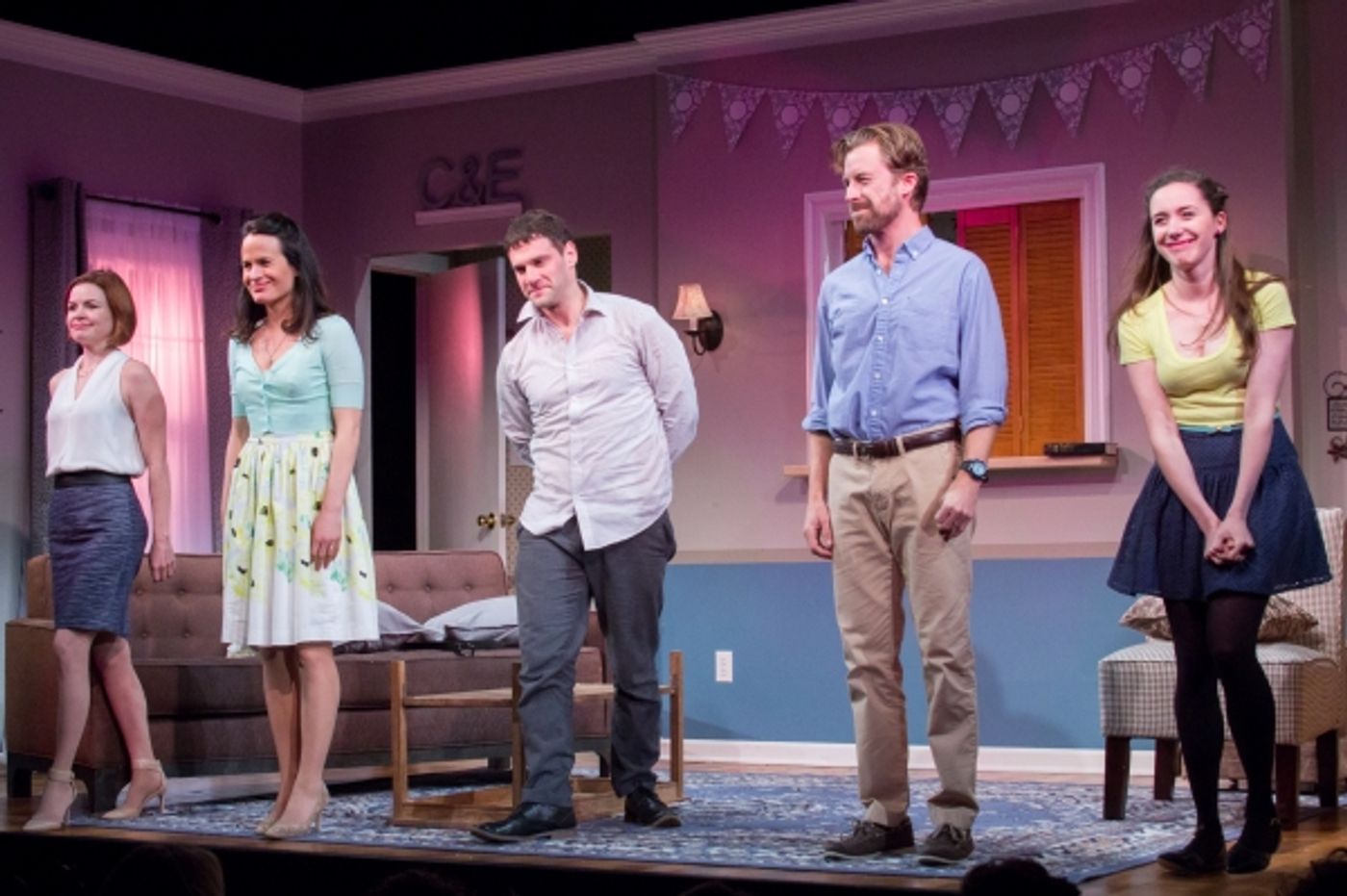 Photo Coverage: MCC's PERMISSION Celebrates Opening Night Early at the Lucille Lortel Theatre  Image