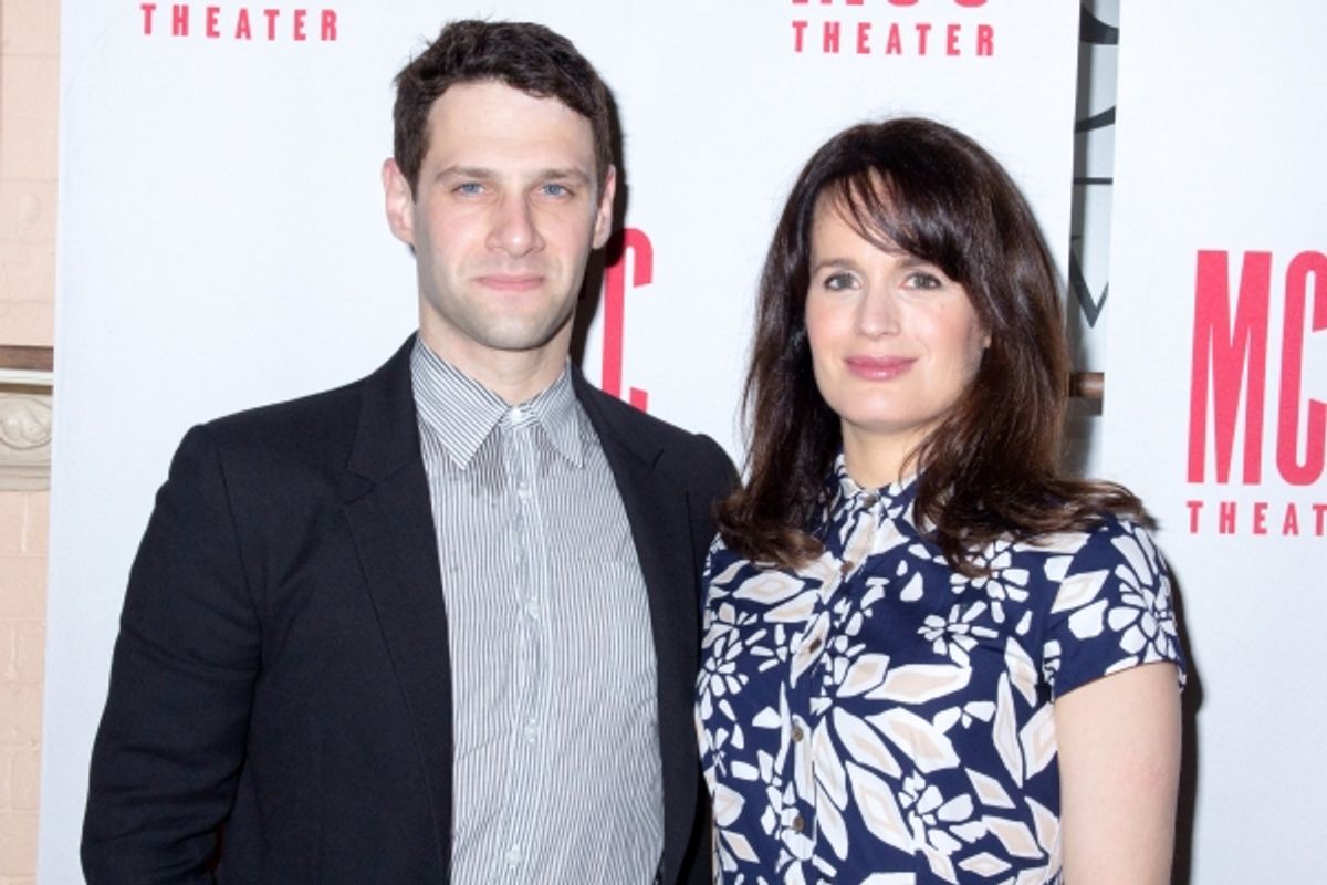 Justin Bartha, Elizabeth Reaser at 