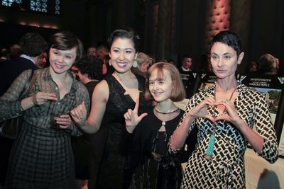 Emily Skeggs, Ruthie Ann Miles, Sydney Lucas, Beth Malone Photo