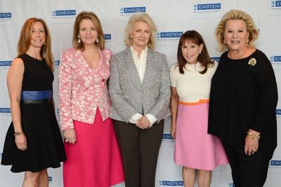 Terri Goldberg, Renee Fleming, Candice Bergen, Andrea Stark, Carol Roaman Photo