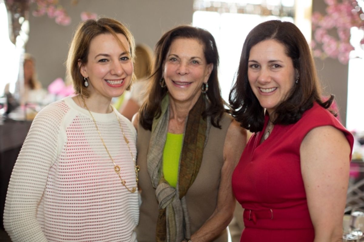 Sarah Hughes with friends at 