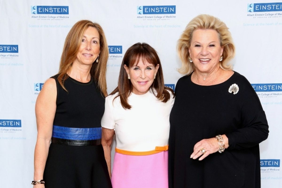 Terri Goldberg, Andrea Stark, Carol Roaman at 