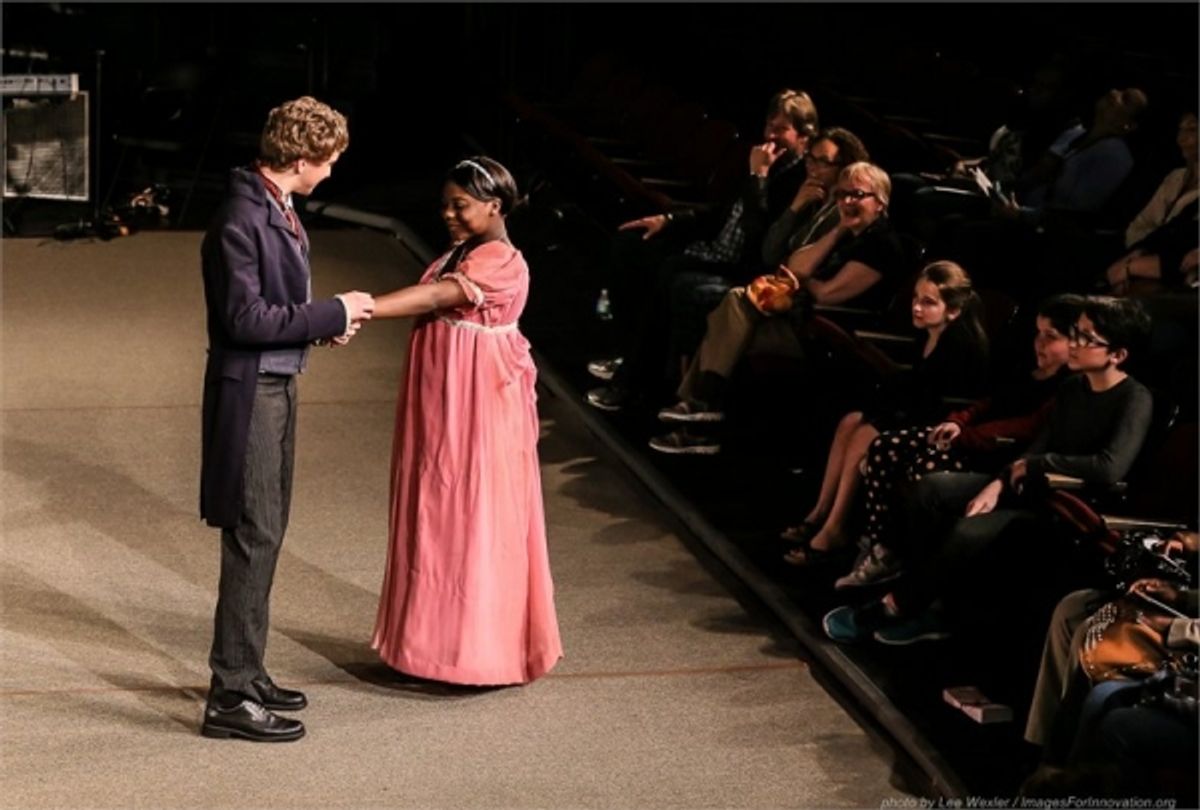 Connor Stewart and Melanie Johnson  at 