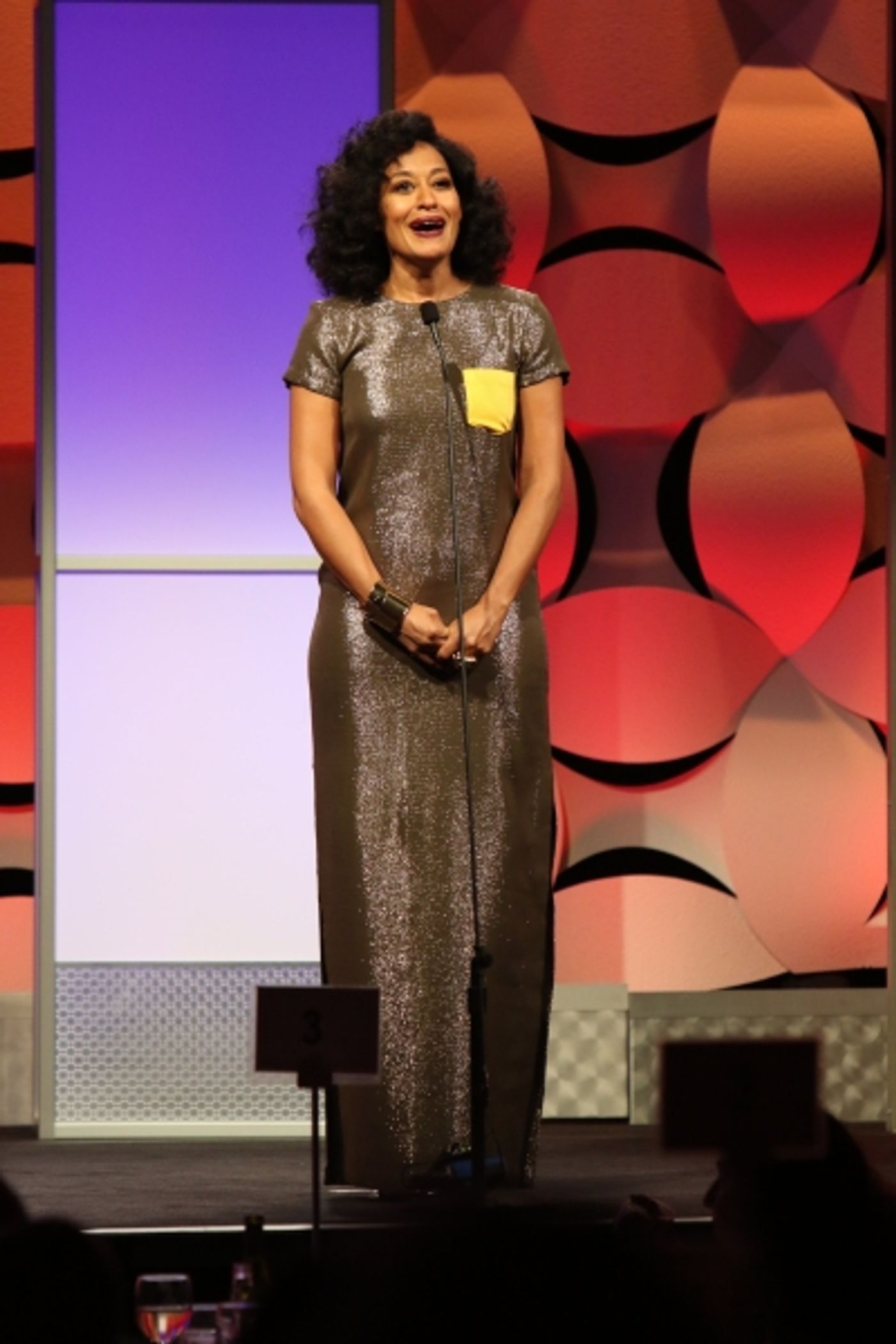 Photo Flash: Cicely Tyson, Maggie Gyllenhaal, Tracee Ellis Ross and More at Alliance for Women in Media's 2015 Gracies Awards  Image