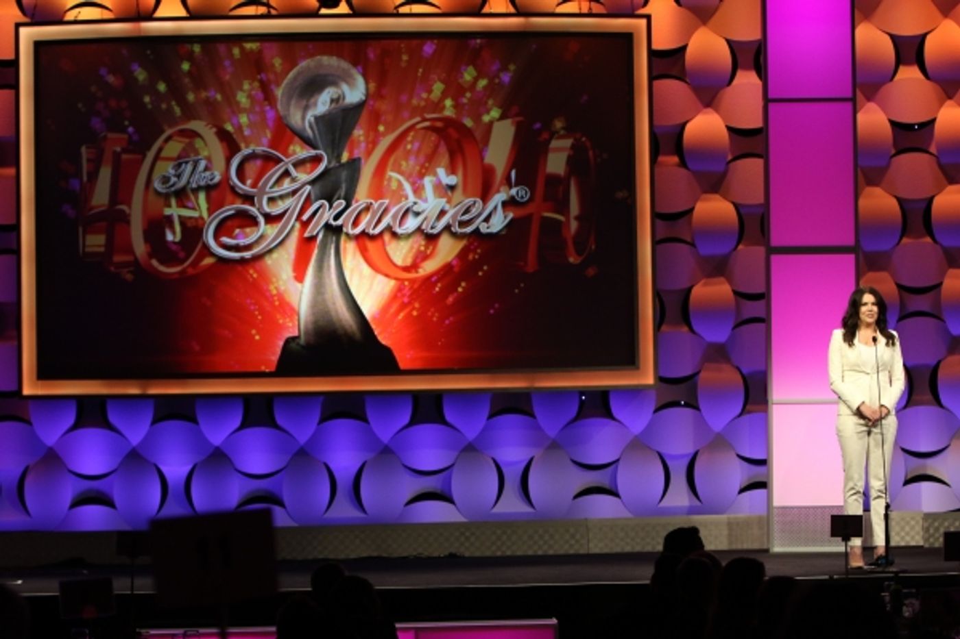 Photo Flash: Cicely Tyson, Maggie Gyllenhaal, Tracee Ellis Ross and More at Alliance for Women in Media's 2015 Gracies Awards  Image