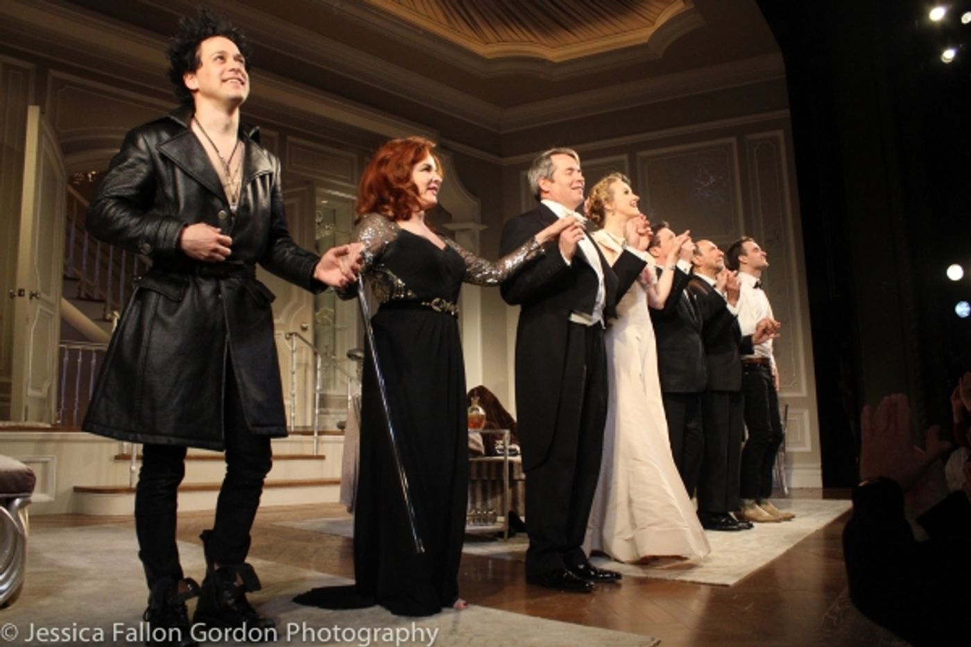 Photo Coverage: Tommy Tune Surprises Micah Stock Onstage at IT'S ONLY A PLAY!  Image