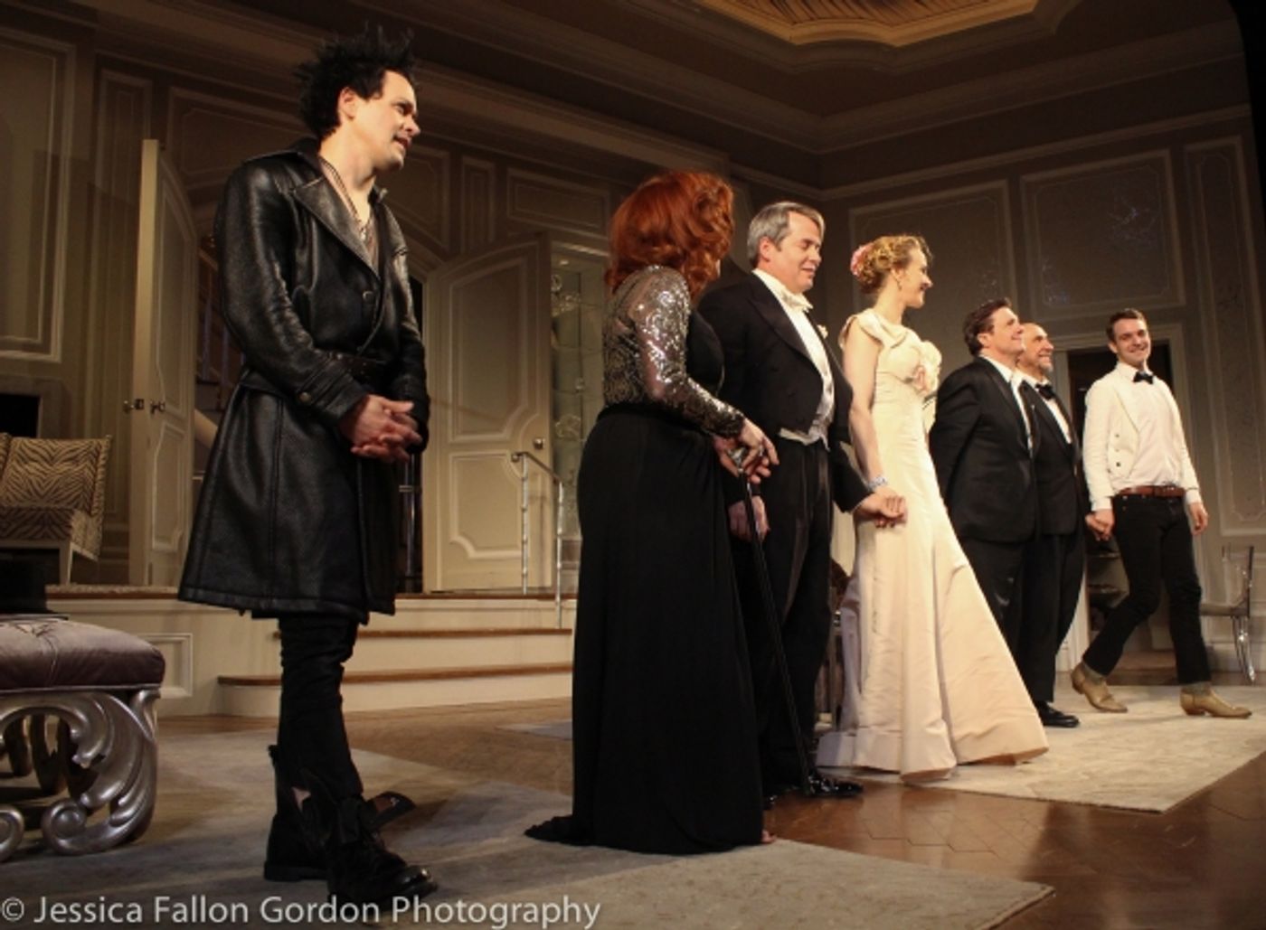 Photo Coverage: Tommy Tune Surprises Micah Stock Onstage at IT'S ONLY A PLAY!  Image