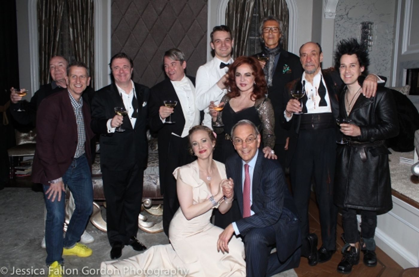 Photo Coverage: Tommy Tune Surprises Micah Stock Onstage at IT'S ONLY A PLAY!  Image