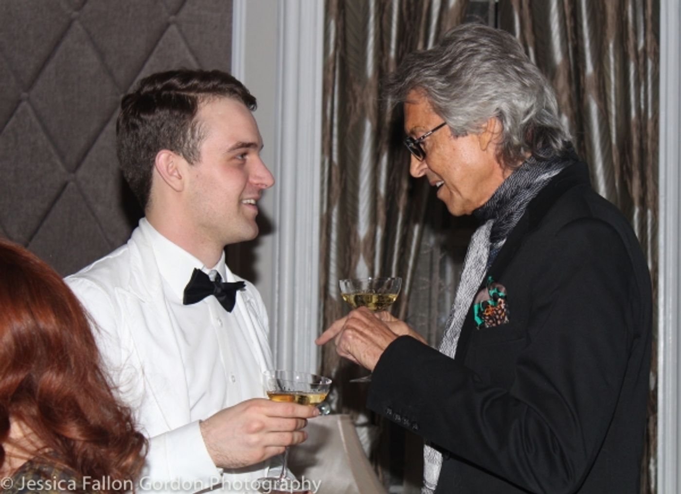 Photo Coverage: Tommy Tune Surprises Micah Stock Onstage at IT'S ONLY A PLAY!  Image