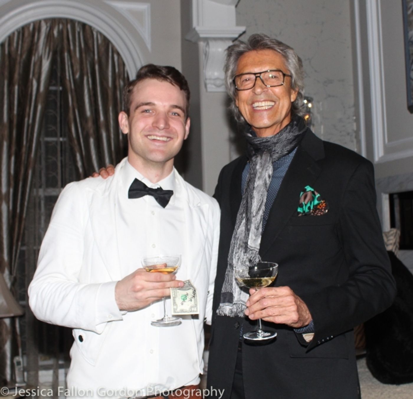 Photo Coverage: Tommy Tune Surprises Micah Stock Onstage at IT'S ONLY A PLAY!  Image
