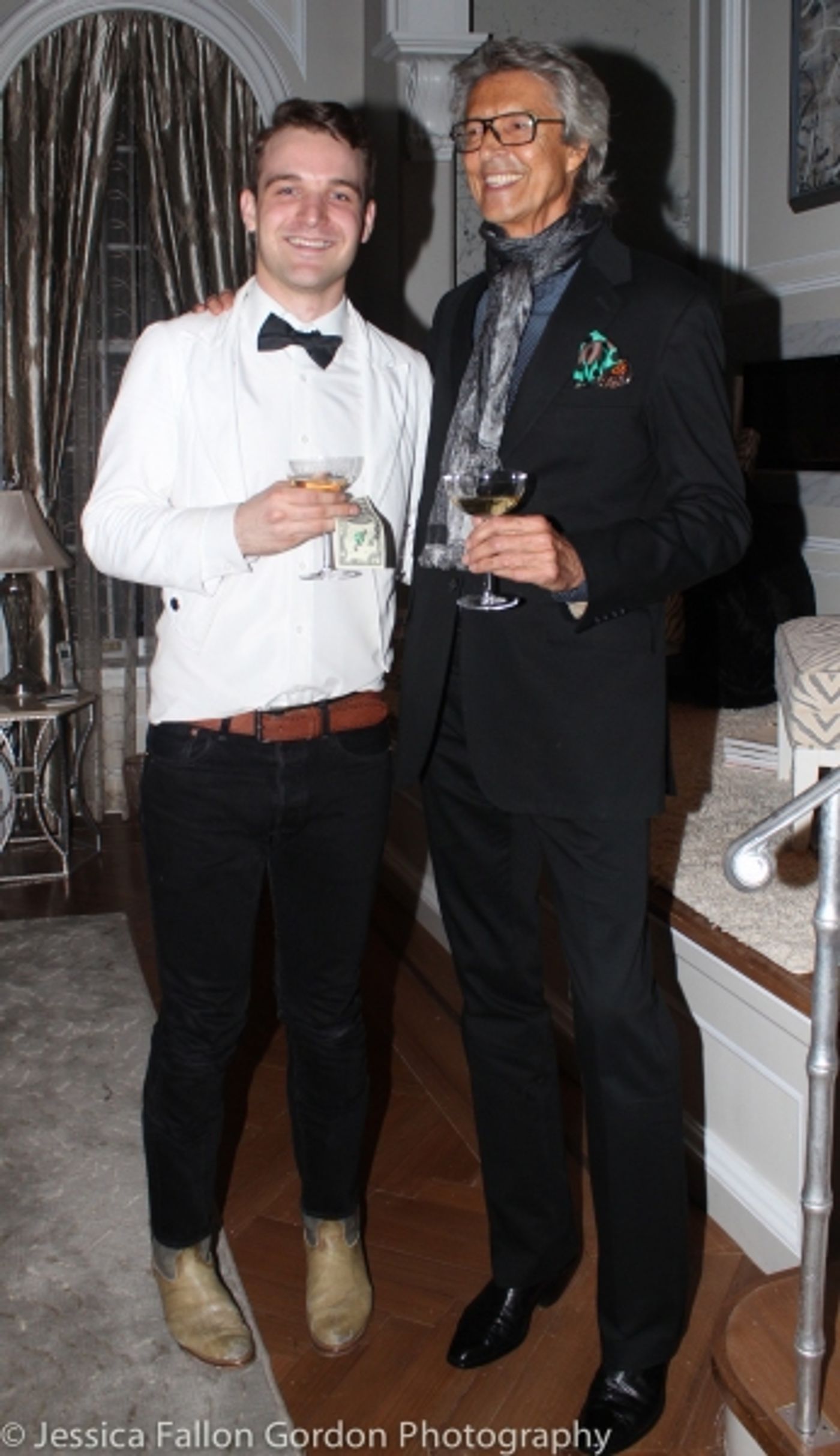 Photo Coverage: Tommy Tune Surprises Micah Stock Onstage at IT'S ONLY A PLAY!  Image