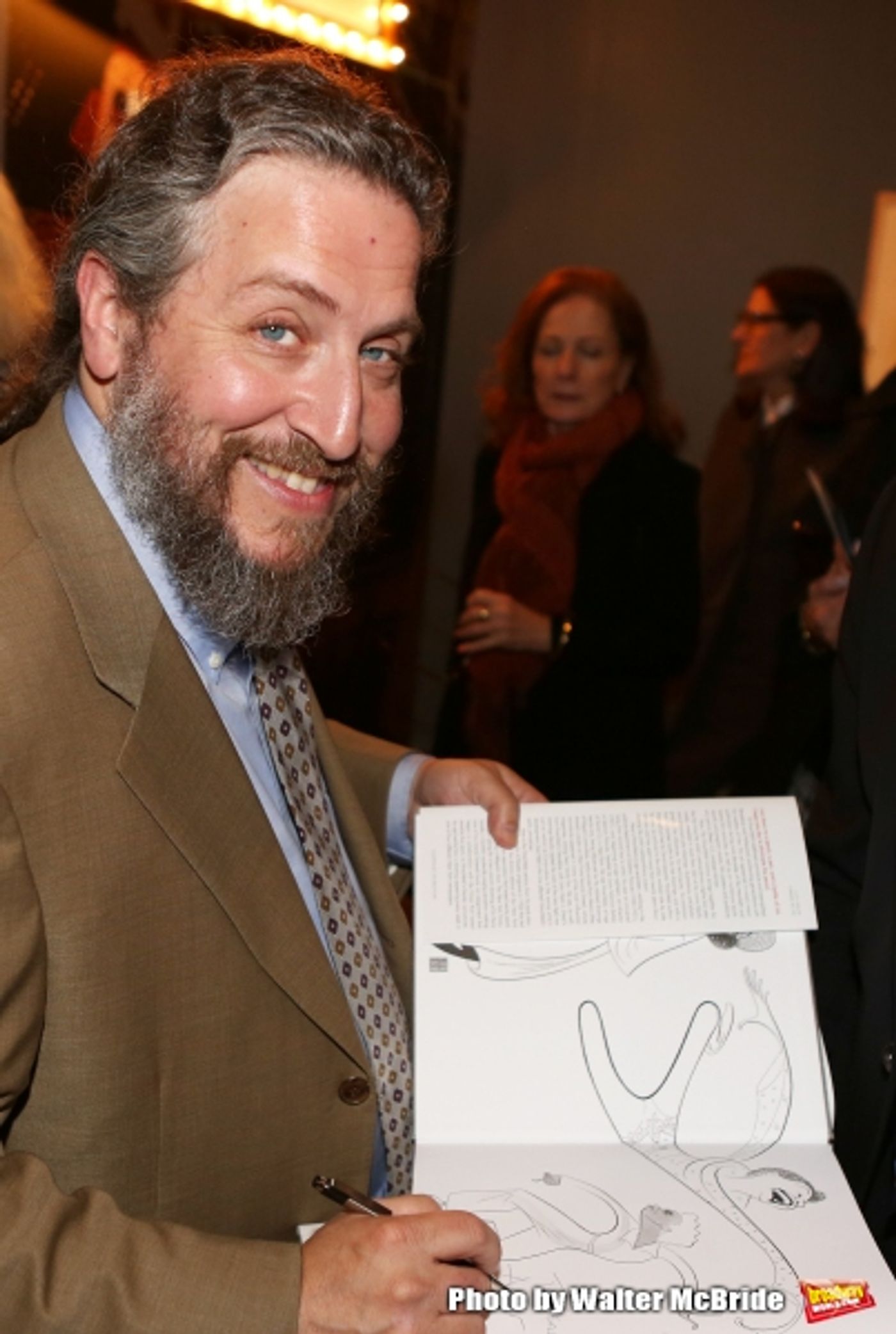 Photo Coverage: New York Celebrates a Legend- Go Inside the Launch of THE HIRSCHFELD CENTURY Exhibit  Image