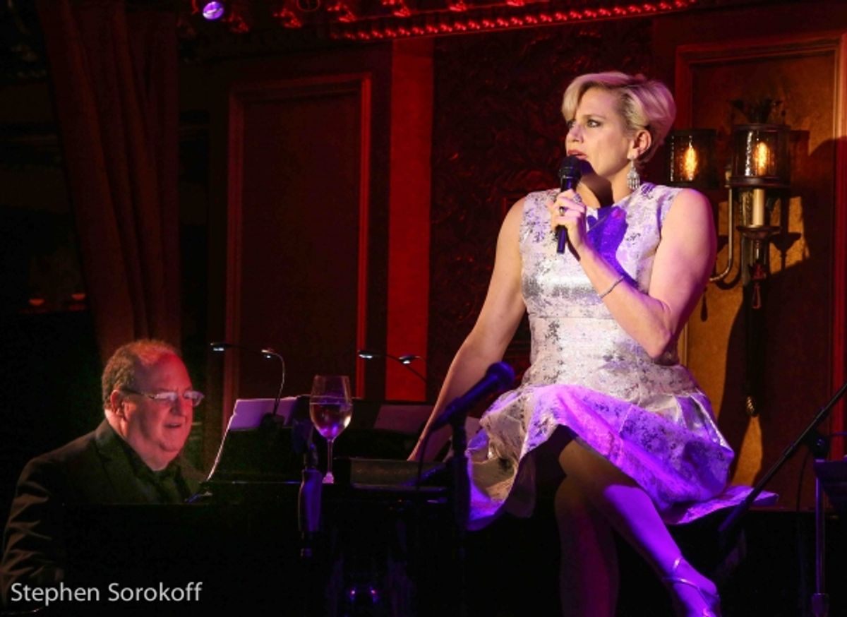 Eugene Gwozdz, music director & Cady Huffman at 