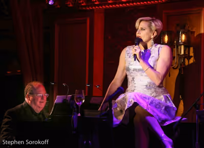 Eugene Gwozdz, music director & Cady Huffman Photo