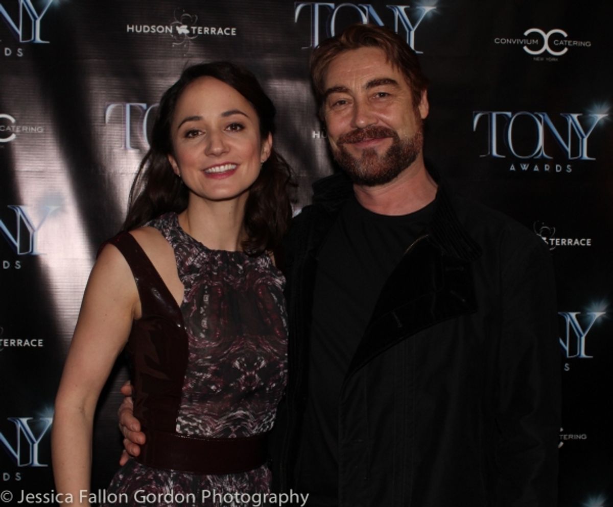 Lydia Leonard and Nathaniel Parker at 