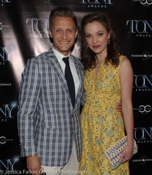 Nathan Johnson and Laura Osnes Photo