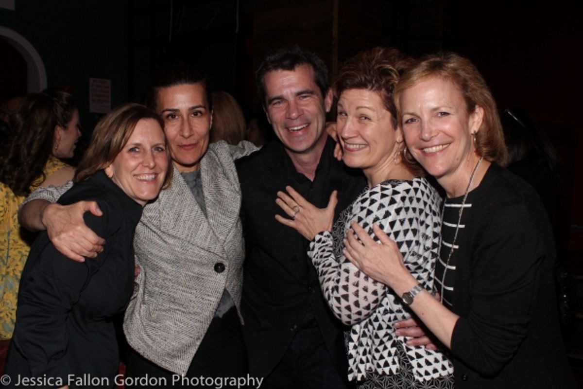Kristin Caskey, Jeanine Tesori, Michael Isaacson, Lisa Kron and Barbara Witman  at 