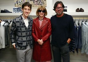Alex Sharp, Anna Wintour, and Billy Reid @ BroadwayWorld Alex Sharp, Anna Wintour, and Billy Reid Photo