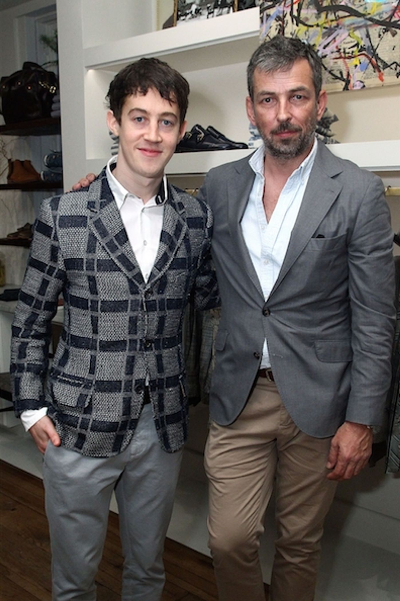Photo Flash: Billy Reid Hosts Cocktail Party in Honor of Tony Nominee Alex Sharp  Image