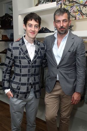Alex Sharp and Nick Sullivan @ BroadwayWorld Alex Sharp and Nick Sullivan Photo