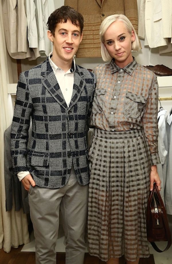 Alex Sharp and Margot Photo