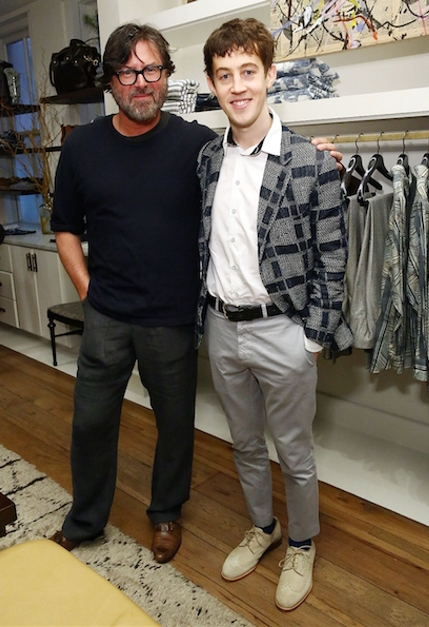 Photo Flash: Billy Reid Hosts Cocktail Party in Honor of Tony Nominee Alex Sharp  Image