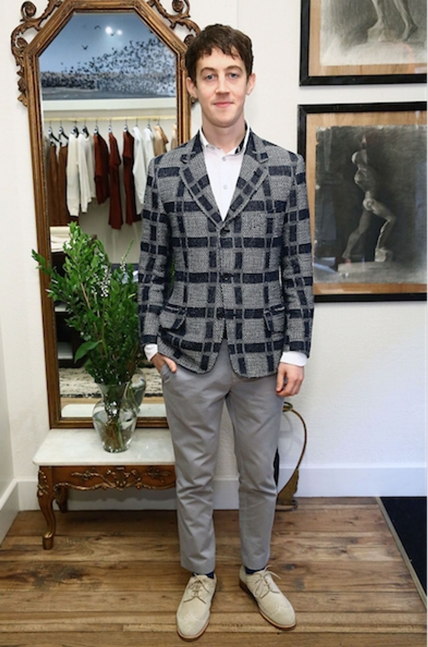 Photo Flash: Billy Reid Hosts Cocktail Party in Honor of Tony Nominee Alex Sharp  Image