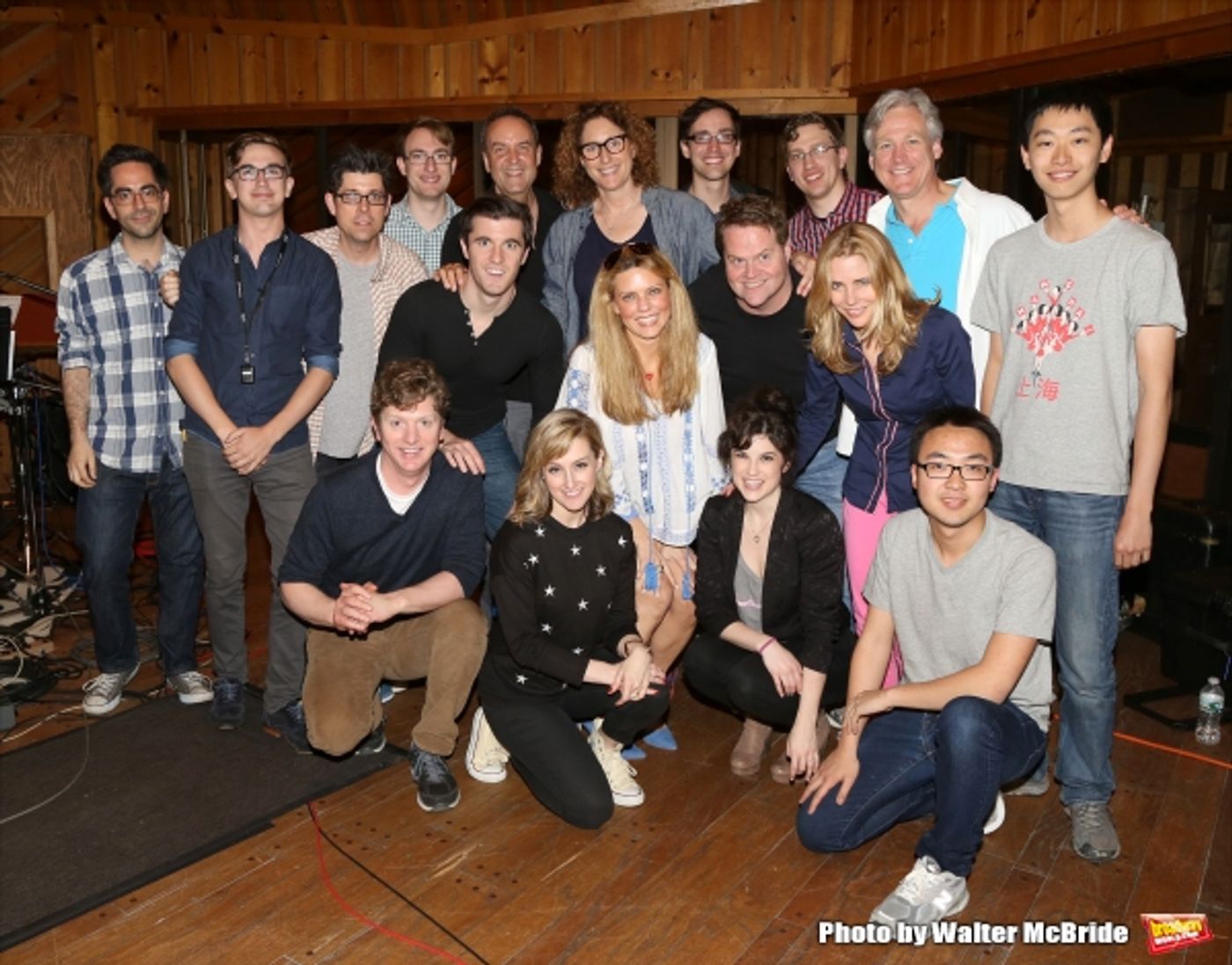 Photo Coverage: In the Recording Studio with the Cast of CLINTON: THE MUSICAL!  Image