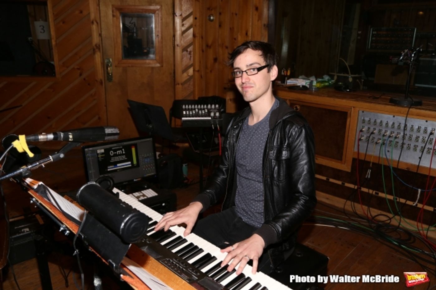 Photo Coverage: In the Recording Studio with the Cast of CLINTON: THE MUSICAL!  Image