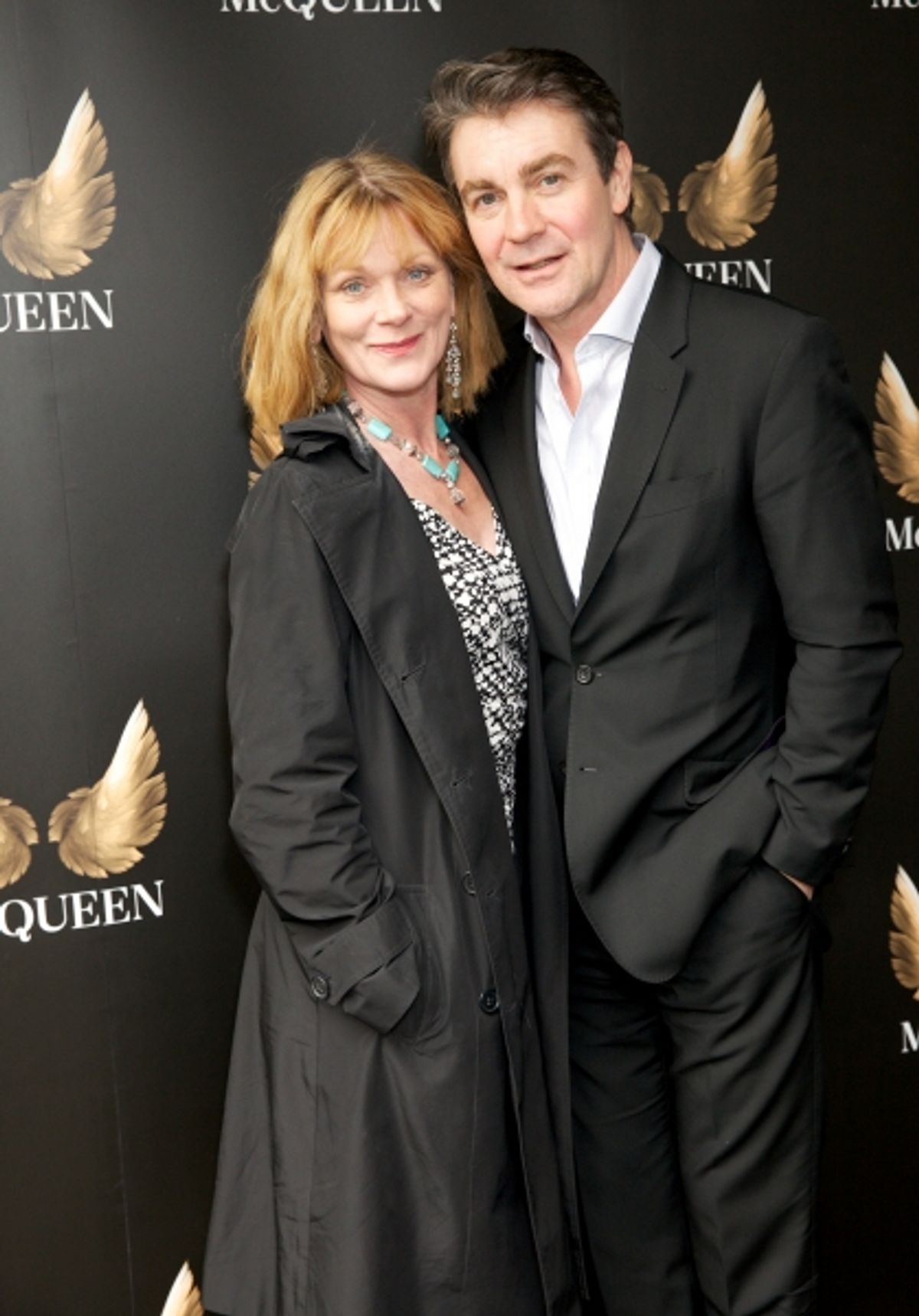 Samantha Bond & Alex Hanson (husband) at 