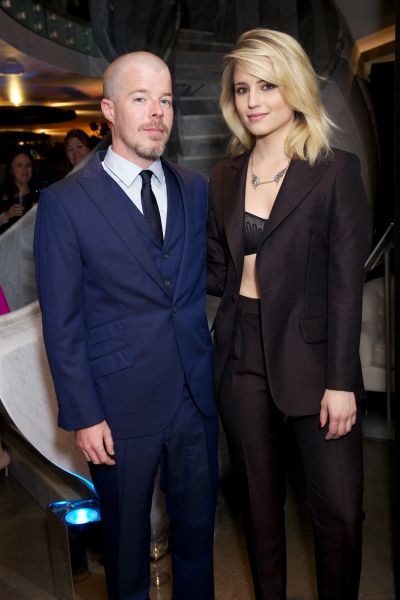 Stephen Wight & Dianna Agron Photo