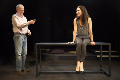Denis Arndt and Mary-Louise Parker Photo