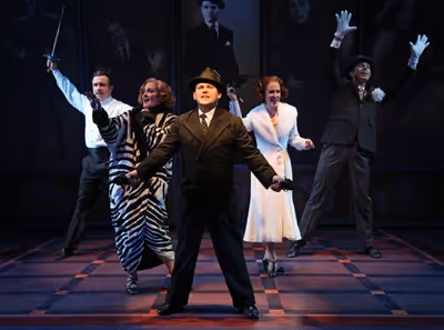 Josh Walden, Danette Holden, Robert Creighton as the legendary James Cagney, Ellen Zo Photo