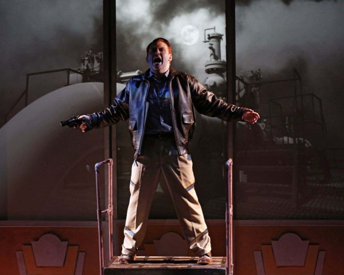 Robert Creighton as the legendary James Cagney at 