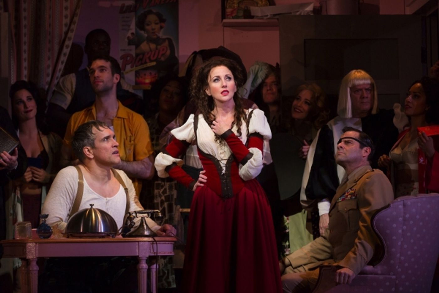 Photo Flash: Sneak Peek at Mike McGowan and Anastasia Barzee in KISS ME, KATE, Coming to The Old Globe  Image