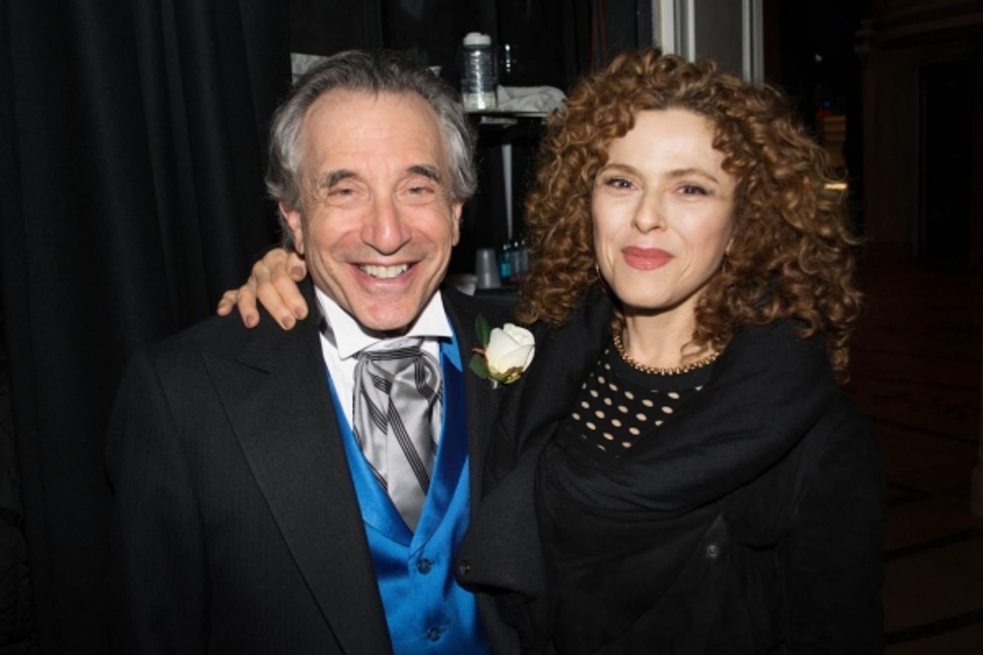 Photo Flash: Bernadette Peters Visits Broadway's IT SHOULDA BEEN YOU  Image