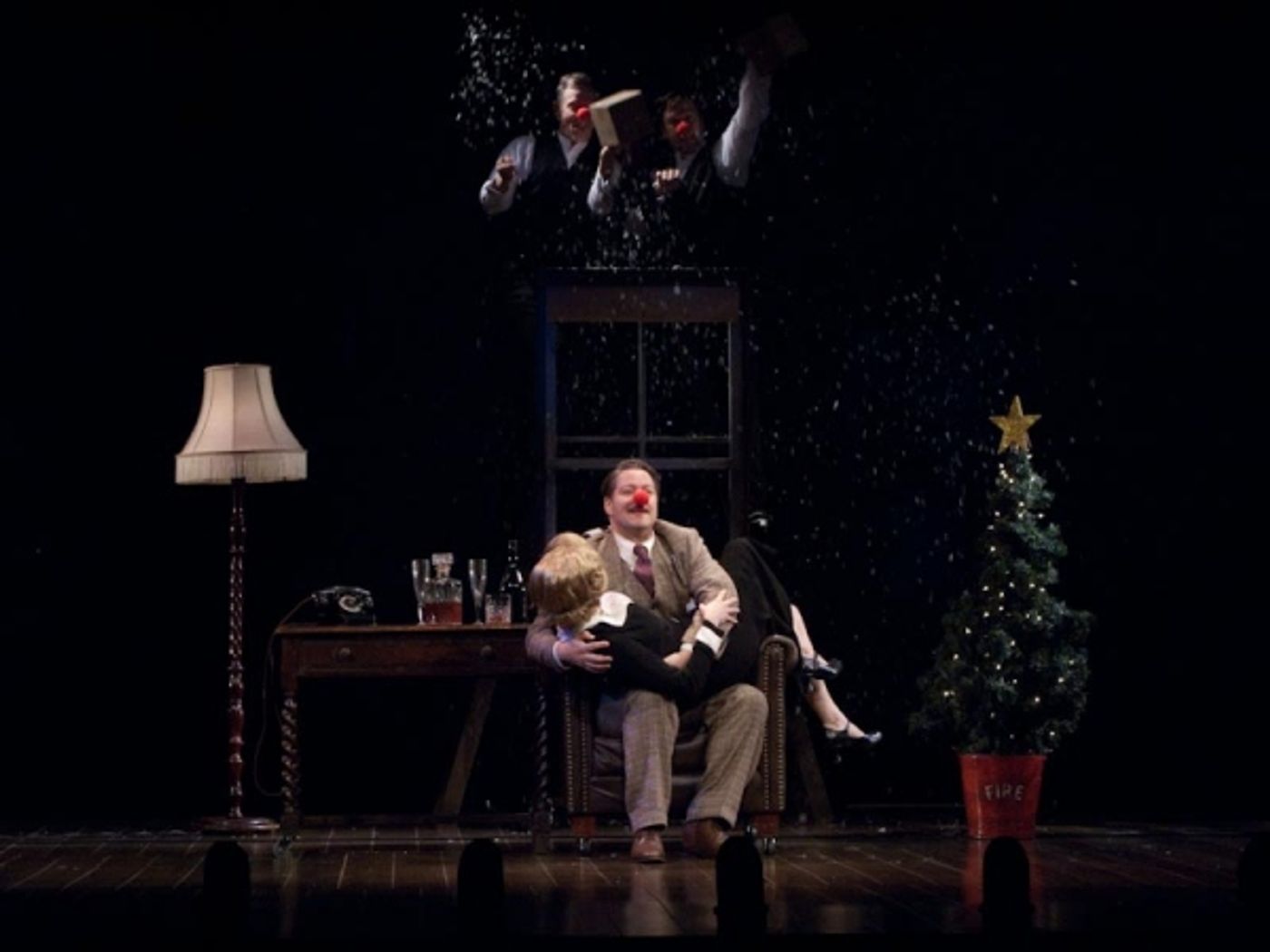 Photo Flash: Off-Broadway's 39 STEPS Celebrates Red Nose Day  Image