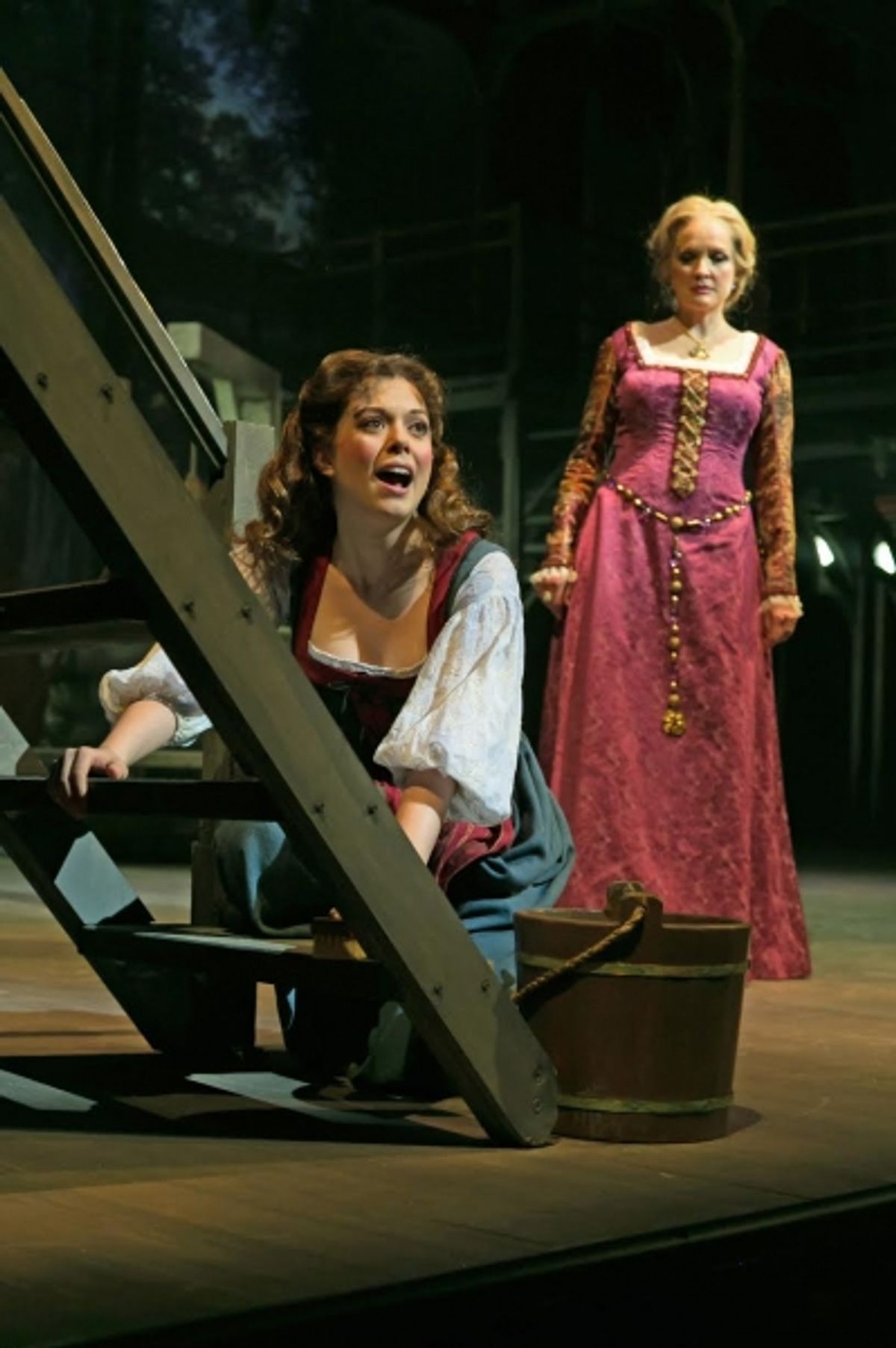 Margo Seibert and Christine Ebersole at 