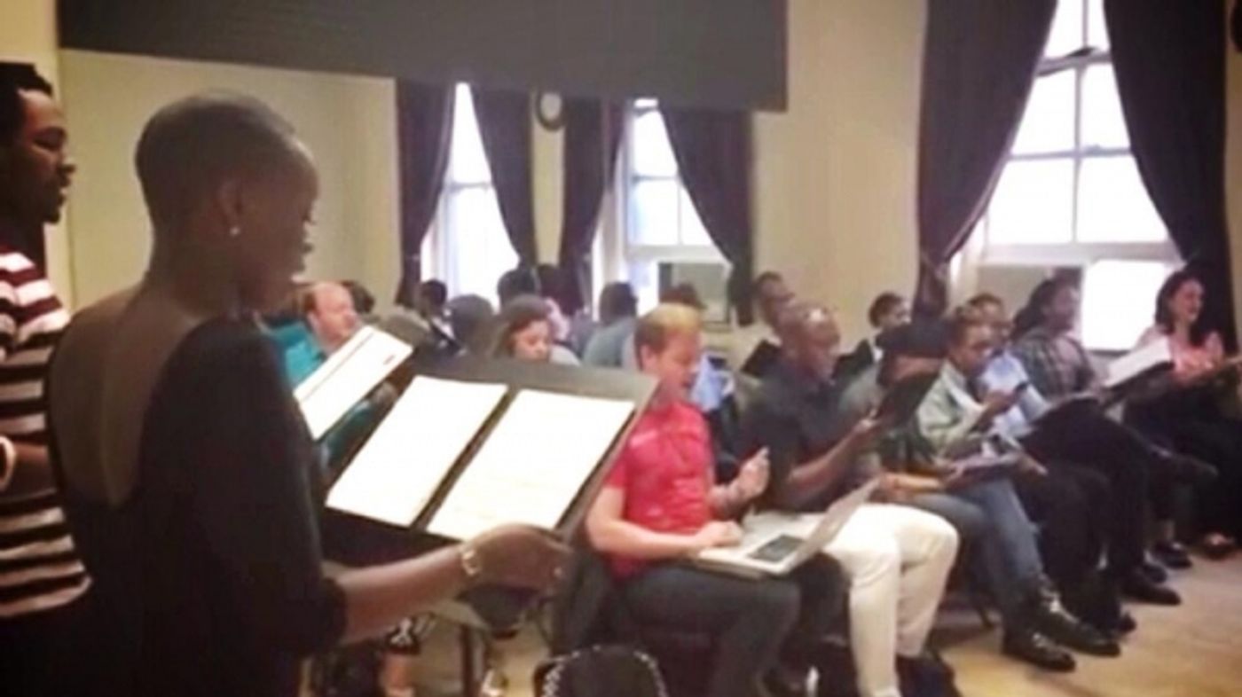 Photo Flash: New Musical FREEDOM'S SONG in Rehearsal  Image