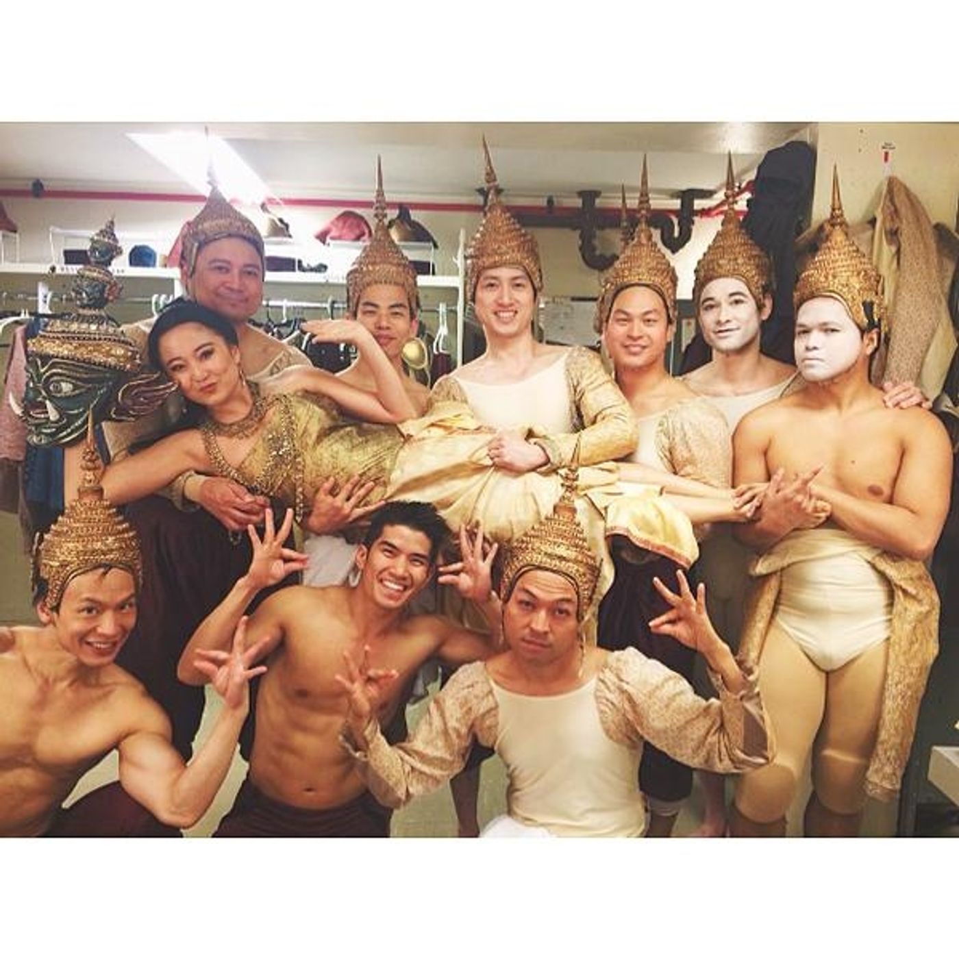 Photo Flash: Saturday Intermission Pics, 5/23 - SOMETHING ROTTEN!, THE KING AND I, FINDING NEVERLAND, and More!  Image