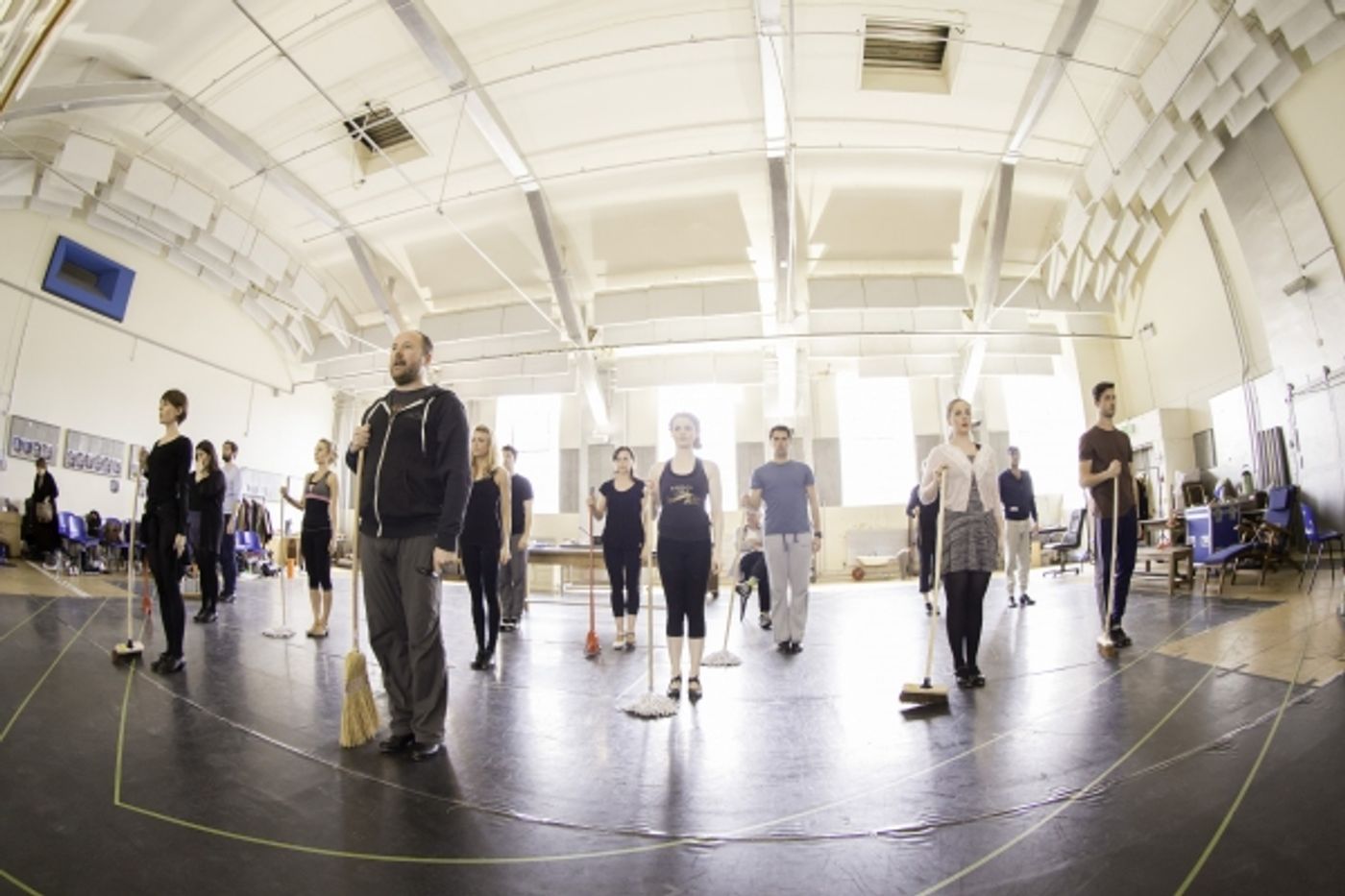 Photo Coverage: A DAMSEL IN DISTRESS, With Strallen And Fleeshman, In Rehearsal!  Image