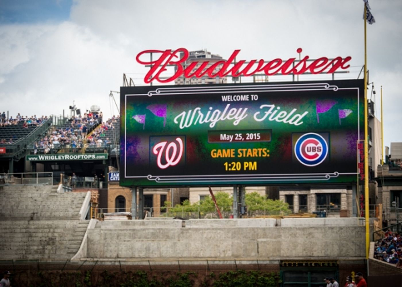 Exclusive Photo Coverage: ON YOUR FEET Stars Ana Villafañe and Josh Segarra Throw Out First Pitch at Chicago Cubs Game  Image