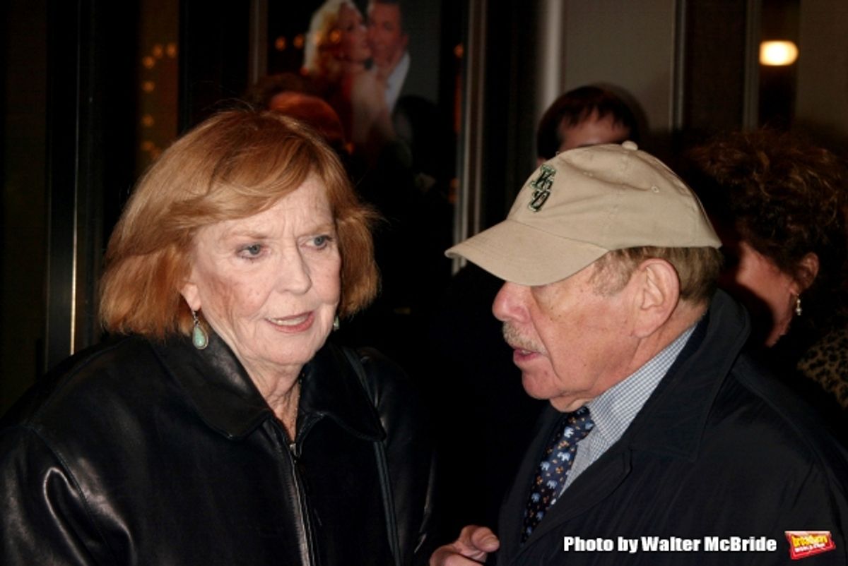 Anne Meara and Jerry Stiller  at 