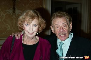 ANNE MEARA and JERRY STILLER Attending the Signature Theatre Company Honors Event at  Photo