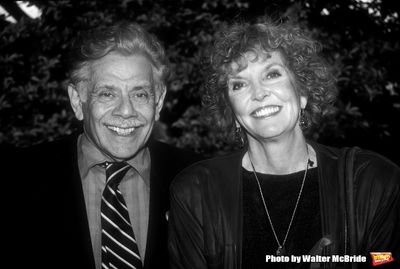 Anne Meara attends a party at Gracie Mansion, June 1, 1993 Photo