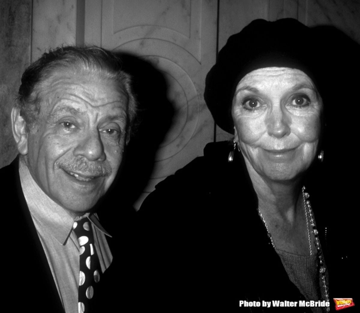 Anne Meara and Jerry Stiller attend the Drama League Awards at the Plaza Hotel, on May 1, 1996 in New York City.  at 