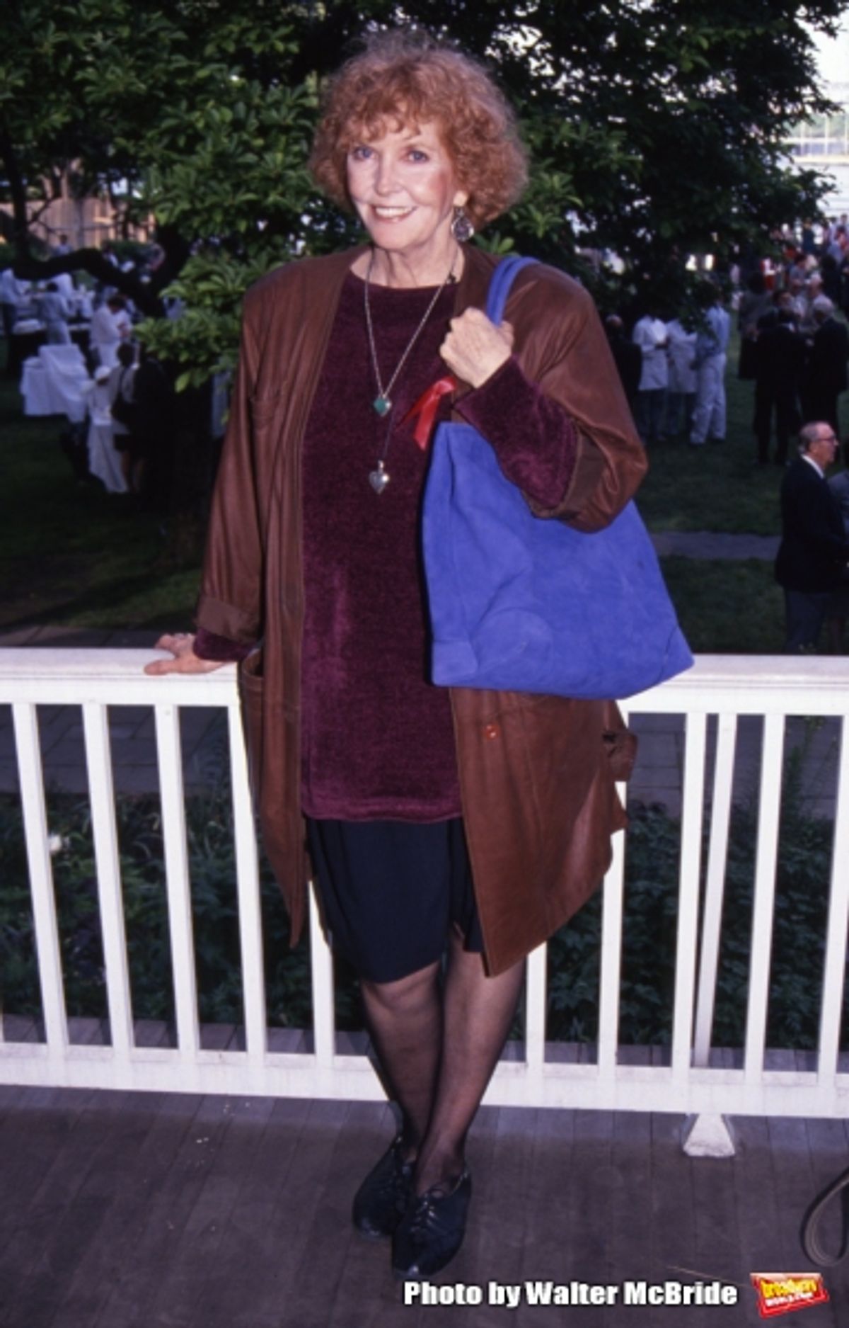 Anne Meara attends a party at Gracie Mansion, June 1, 1993 in New York City. at 